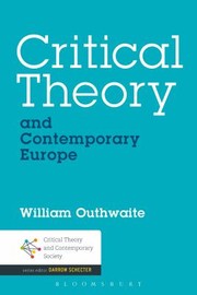 Cover of: Critical Theory and Contemporary Europe
            
                Critical Theory and Contemporary Society
