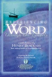 Cover of: Experiencing the word through the Gospels