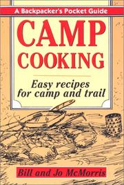 Cover of: Camp Cooking by Bill and Jo McMorris
