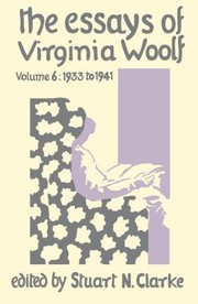 Cover of: The Essays of Virginia Woolf Volume 6