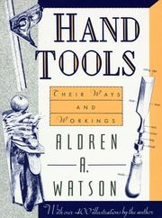 Cover of: Hand tools by Aldren Auld Watson