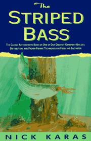 Cover of: The striped bass