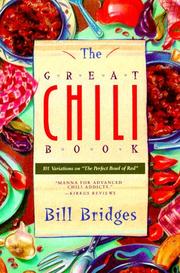 Cover of: The great chili book