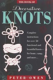 Cover of: The book of decorative knots