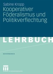 Cover of: Kooperativer F Deralismus Und Politikverflechtung
            
                Governance Paperback