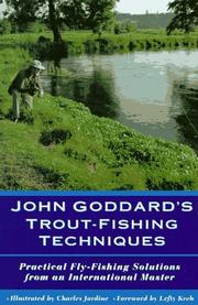 Cover of: John Goddard's trout-fishing techniques