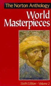 Cover of: Norton Anthology of World Masterpieces
            
                Norton Anthology of World Masterpieces Paperback