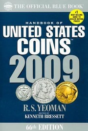Cover of: Handbook Of United States Coins 2009