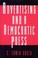 Cover of: Advertising and a Democratic Press