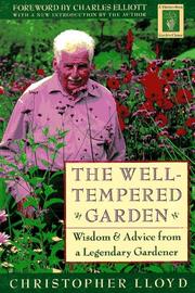 Cover of: The Well-Tempered Garden