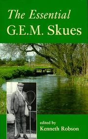 Cover of: The essential G.E.M. Skues