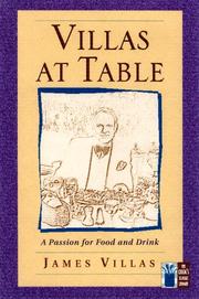 Cover of: Villas at table: a passion for food and drink