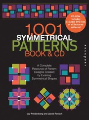 Cover of: 1001 Symmetrical Patterns Book and CD by 