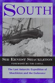 Cover of: South by Sir Ernest Henry Shackleton