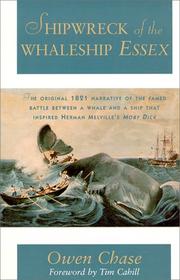 Cover of: Shipwreck of the Whaleship Essex by Owen Chase