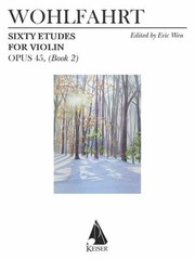 Cover of: 60 Etudes for Violin Op 45