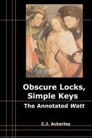 Cover of: Obscure Locks Simple Keys