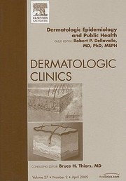Cover of: Dermatologic Epidemiology and Public Health
            
                Dermatologic Clinics