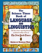 Cover of: The Science times book of language and linguistics by edited by Nicholas Wade.