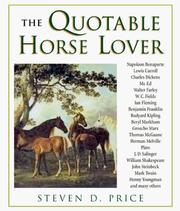 Cover of: The quotable horse lover | 