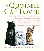 Cover of: The quotable cat lover