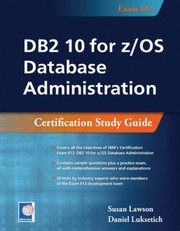 Cover of: DB2 10 for zOS Database Administration by 