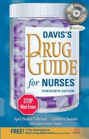 Cover of: Daviss Drug Guide for Nurses With CDROM
            
                Daviss Drug Guide for Nurses WCD