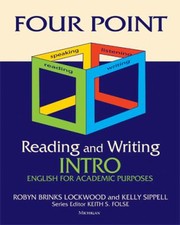 Cover of: Four Point Reading and Writing Intro
            
                Four Point by 