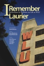 Cover of: I Remember Laurier by 