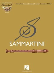 Cover of: Sammartini
            
                Hal Leonard Classical PlayAlong