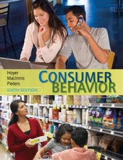 Cover of: Consumer Behavior  6th Edition by 