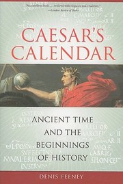 Cover of: Caesars Calendar
            
                Sather Classical Lectures Paperback