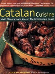 Cover of: Catalan cuisine by Colman Andrews