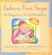 Cover of: Father's first steps by Sears, Robert M.D.