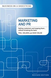 Cover of: Marketing and PR
            
                Business on a Shoestring