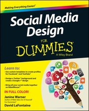 Cover of: Social Media Design For Dummies by 