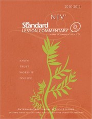 Cover of: NIV Standard Lesson Commentary with Ecommentary 20102011
            
                Standard Lesson Commentary NIV Book WCD