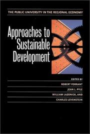 Cover of: Approaches to Sustainable Development by 