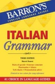 Cover of: Italian Grammar
            
                Barrons Grammar