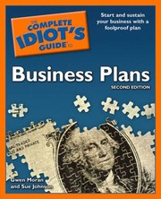 Cover of: The Complete Idiots Guide to Business Plans
            
                Complete Idiots Guides Lifestyle Paperback