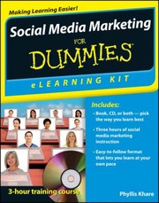 Social Media Marketing eLearning Kit for Dummies by Phyllis Khare