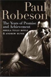 Paul Robeson by Sheila Tully Boyle, Andrew Buni