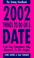 Cover of: 2002 things to do on a date