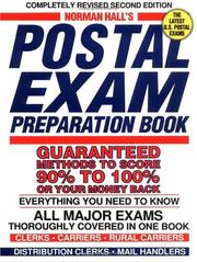 Postal exam preparation book by Norman Hall