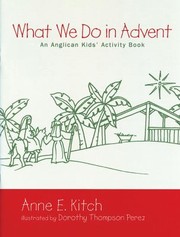 Cover of: What We Do in Advent