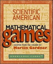 Cover of: Mathematical Games Knowledge Cards