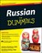 Cover of: Russian for Dummies With CD Audio
            
                For Dummies Lifestyles Paperback