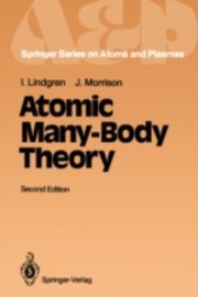 Cover of: Atomic ManyBody Theory
            
                Springer Series on Atomic Optical and Plasma Physics