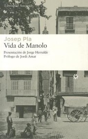 Cover of: Vida de Manolo
            
                Libros del Asteroide