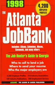 Cover of: 1998 The Atlanta JobBank
